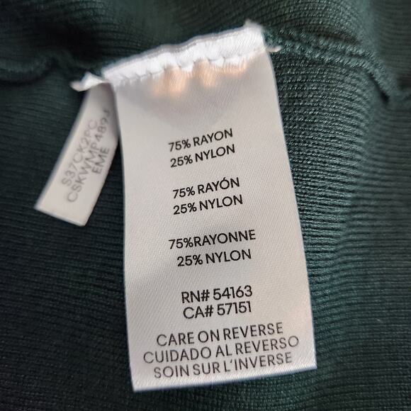 Calvin Klein Sleeveless Knit Top – Square Neckline & Deep-Cut Back - Size Medium - Picture 6 of 7